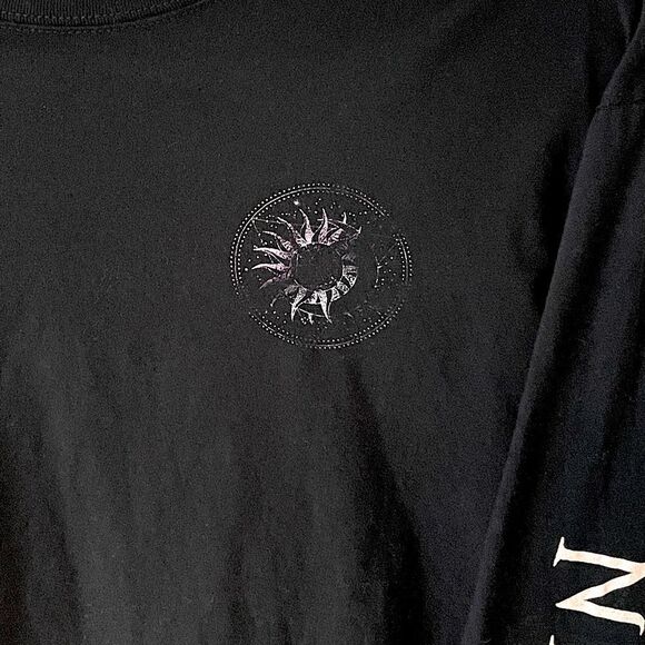 Gold Rush, Women’s, Long-Sleeve, Black, Cropped, Graphic Tee. Size Large. - Picture 3 of 4